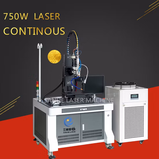 Robotic Tee Coupling Continuous Automatic Qcw Laser Source Welding Machine