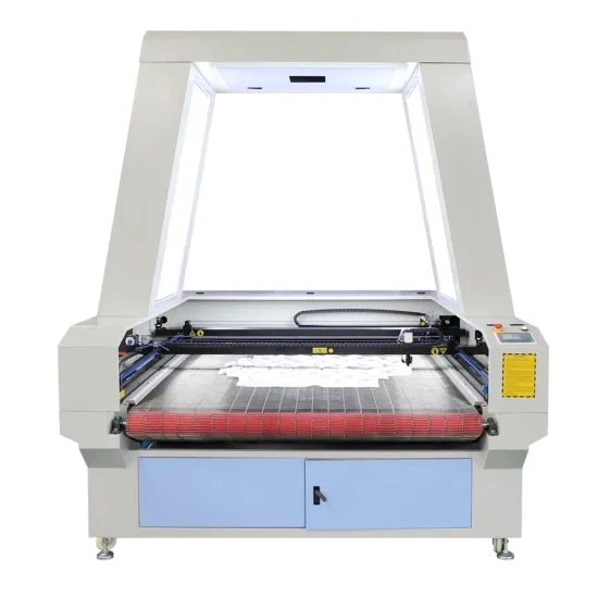 CCD Camera CO2 Laser Cutter Machine for Printed Label/Woven Label